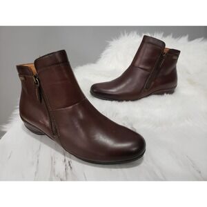 VERY CLEAN Pikolinos VENEZIA OLMO LEATHER Ankle Boots EU 38 / US 7.5 - 8